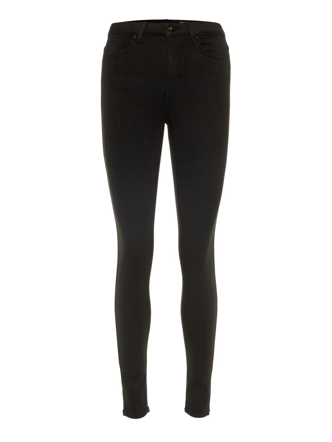 Vero Moda Sophia high rise skinny jeans in black Vero Moda Sophia high rise skinny jeans in black