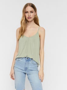 Vero Moda VMFILLI Top -Desert Sage - 10199054