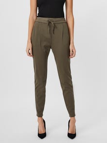 Vero Moda VMEVA Mid waist Trousers -Tarmac - 10199386