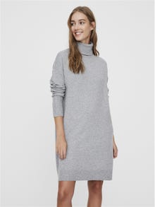 Vero Moda VMBRILLIANT Kort kjole -Light Grey Melange - 10199744
