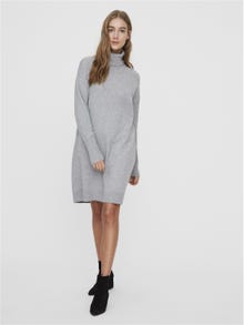 Vero Moda VMBRILLIANT Kort klänning -Light Grey Melange - 10199744