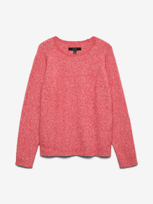 Vero Moda VMDOFFY Πουλόβερ -High Risk Red - 10201022