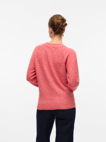 Vero Moda VMDOFFY Πουλόβερ -High Risk Red - 10201022