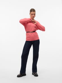 Vero Moda VMDOFFY Πουλόβερ -High Risk Red - 10201022