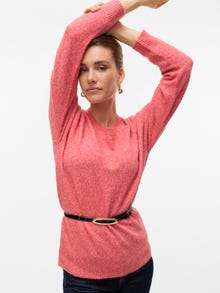 Vero Moda VMDOFFY Πουλόβερ -High Risk Red - 10201022