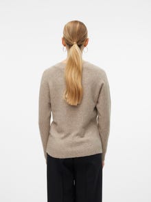 Vero Moda VMDOFFY Sweter -Sepia Tint - 10201022