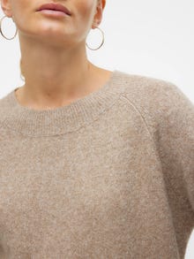 Vero Moda VMDOFFY Sweter -Sepia Tint - 10201022
