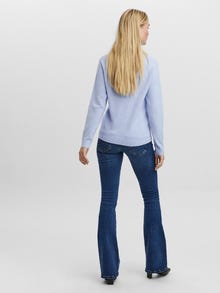 Vero Moda VMDOFFY Pullover -Grapemist - 10201022