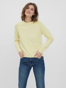 Vero Moda VMDOFFY Neulepuserot -Lemon Meringue - 10201022