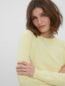 Vero Moda VMDOFFY Neulepuserot -Lemon Meringue - 10201022