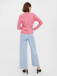 Vero Moda VMDOFFY Pullover -Hot Pink - 10201022
