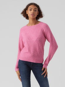 Vero Moda VMDOFFY Pullover -Pink Yarrow - 10201022