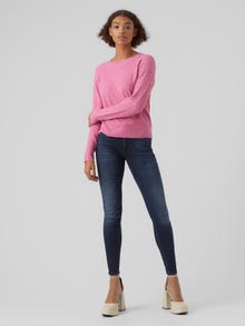 Vero Moda VMDOFFY Pullover -Pink Yarrow - 10201022