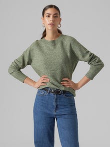 Vero Moda VMDOFFY Neulepuserot -Red Ochre - 10201022