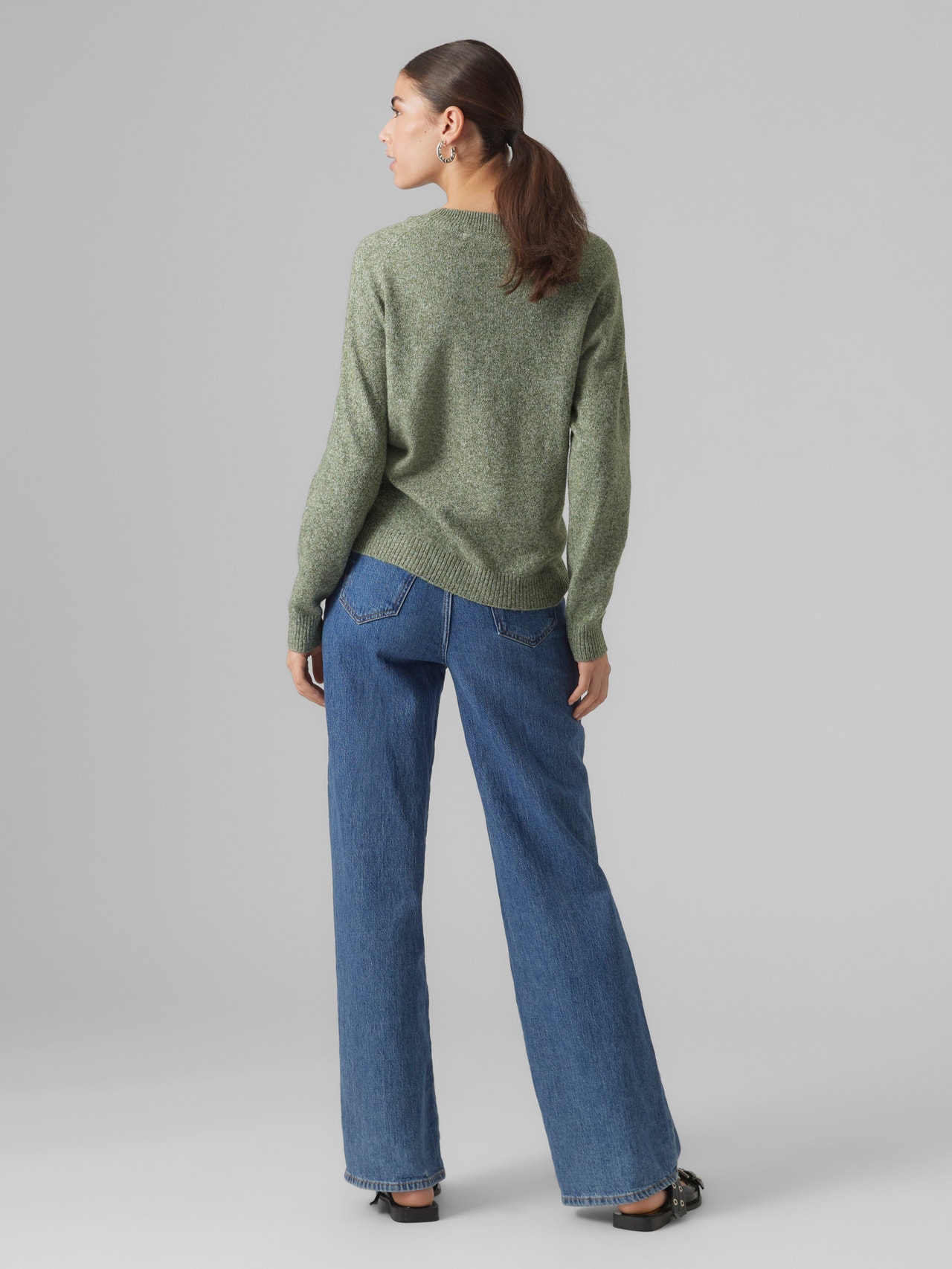 Vero Moda VMDOFFY Neulepuserot -Red Ochre - 10201022