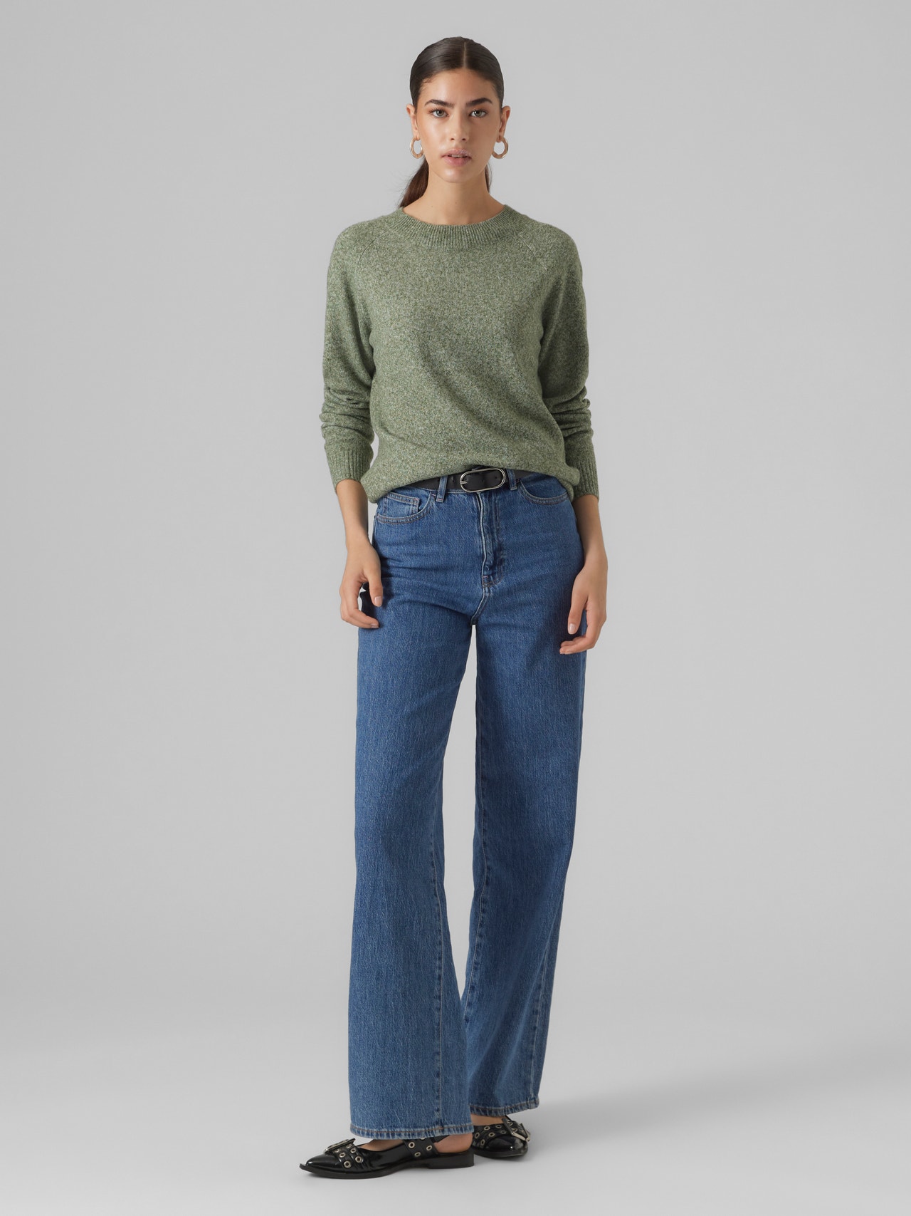 Vero Moda VMDOFFY Neulepuserot -Red Ochre - 10201022