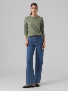 Vero Moda VMDOFFY Neulepuserot -Red Ochre - 10201022