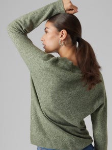 Vero Moda VMDOFFY Neulepuserot -Red Ochre - 10201022