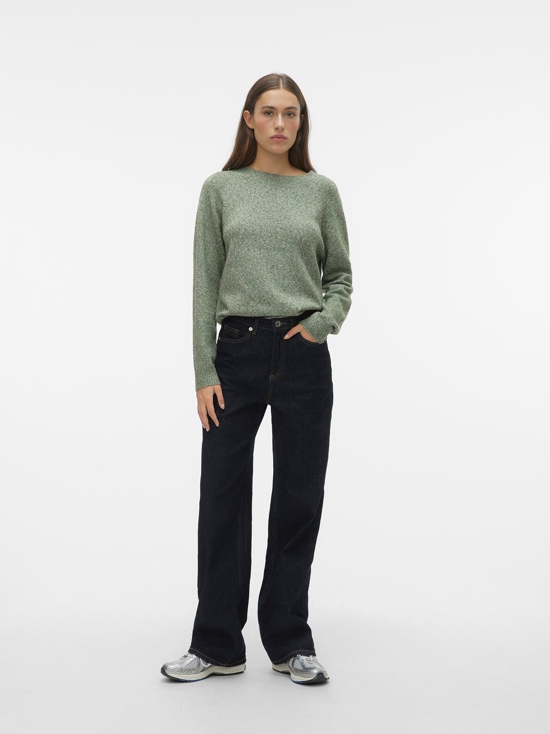 VMDOFFY Pullover | Moda® Vero | Mörkgrön