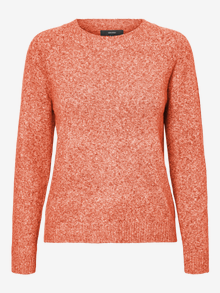 Vero Moda VMDOFFY Pullover -Tangerine Tango - 10201022