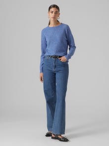 Vero Moda VMDOFFY Pullover -Beaucoup Blue - 10201022