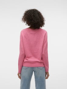 Vero Moda VMDOFFY Pullover -Raspberry Sorbet - 10201022