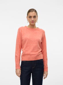 Vero Moda VMDOFFY Pullover -Burnt Sienna - 10201022
