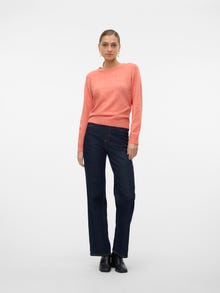 Vero Moda VMDOFFY Pullover -Burnt Sienna - 10201022