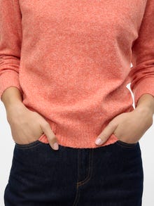 Vero Moda VMDOFFY Pullover -Burnt Sienna - 10201022