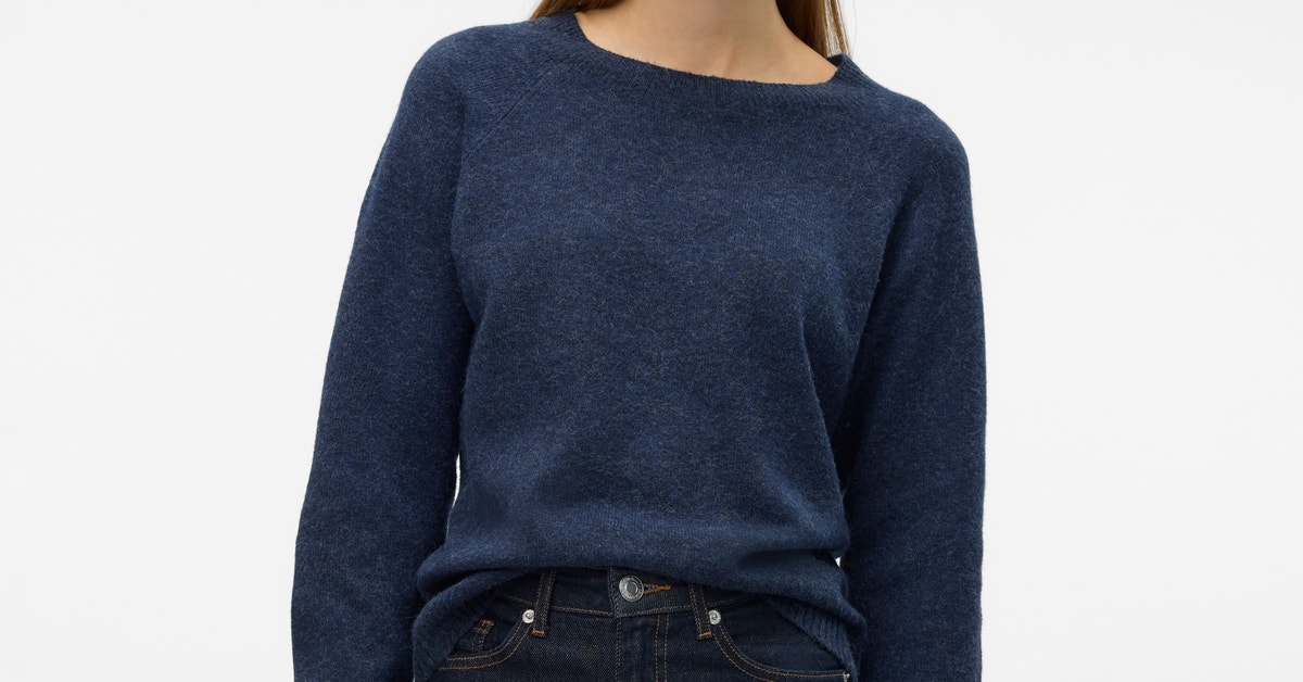 VMDOFFY Pullover - Cashmere Blue