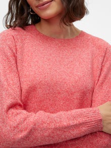 Vero Moda VMDOFFY Pullover -Salsa - 10201022