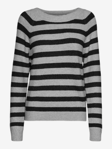 Vero Moda VMDOFFY Pullover -Light Grey Melange - 10201022