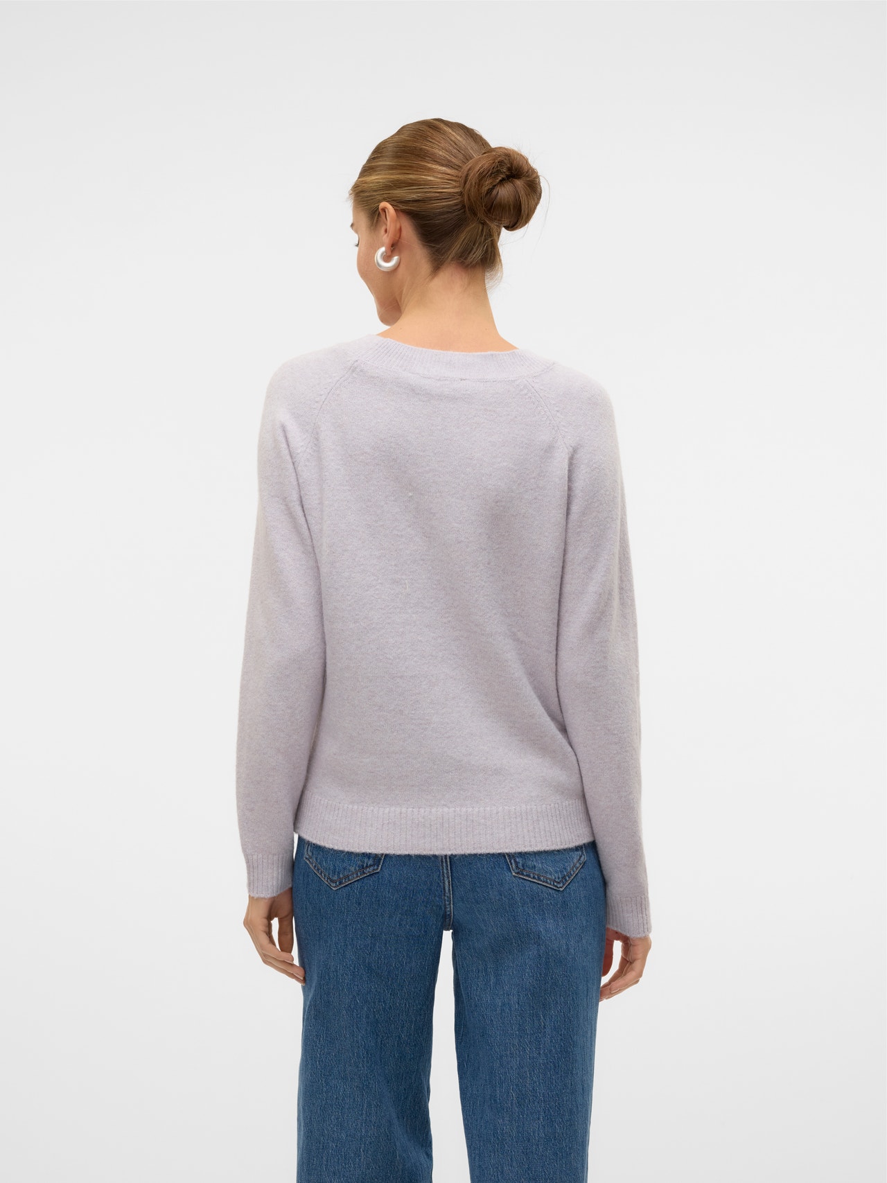Vero Moda VMDOFFY Neulepuserot -Purple Heather - 10201022