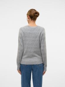 Vero Moda VMDOFFY Pullover -Light Grey Melange - 10201022