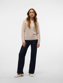 Vero Moda VMDOFFY Pullover -Silver Gray - 10201022