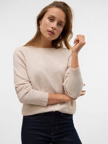 Vero Moda VMDOFFY Pullover -Silver Gray - 10201022