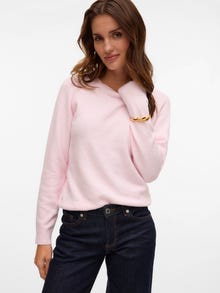 Vero Moda VMDOFFY Trøje -Pink-A-Boo - 10201022