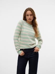 Vero Moda VMDOFFY Sweter -Birds Egg Green - 10201022