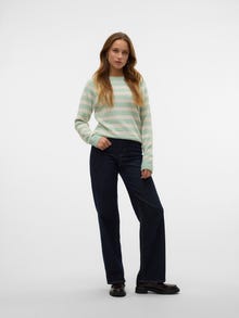 Vero Moda VMDOFFY Sweter -Birds Egg Green - 10201022