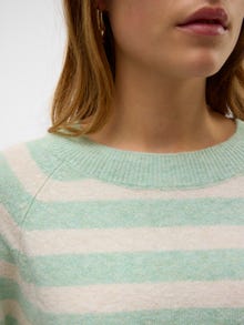 Vero Moda VMDOFFY Pullover -Birds Egg Green - 10201022