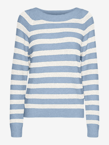 Vero Moda VMDOFFY Genser -Cashmere Blue - 10201022