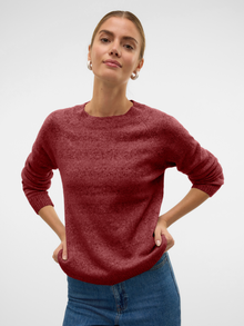 Vero Moda VMDOFFY Sweter -Syrah - 10201022