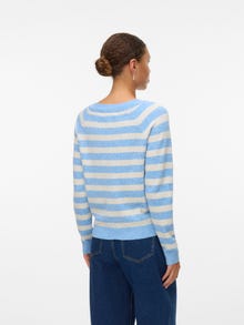 Vero Moda VMDOFFY Pulóver -Blue Jasper - 10201022