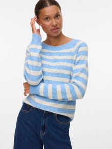 Vero Moda VMDOFFY Pulóver -Blue Jasper - 10201022