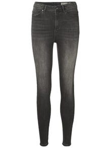 Vero Moda VMSOPHIA Vita alta Skinny Fit Jeans -Dark Grey Denim - 10201804