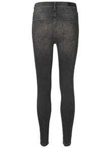 Vero Moda VMSOPHIA Høyt snitt Skinny Fit Jeans -Dark Grey Denim - 10201804