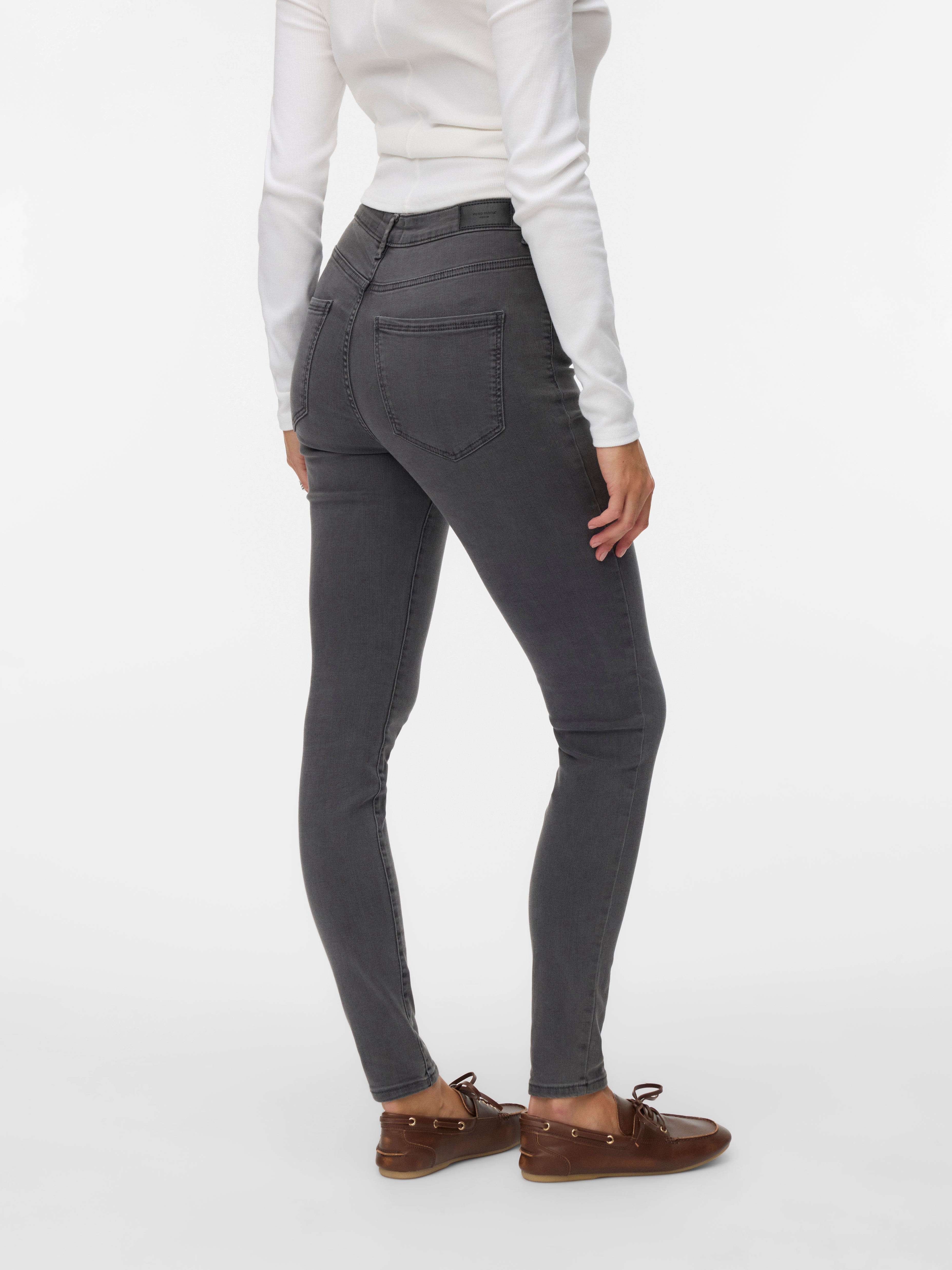Vero Moda Femme Vmsophia HR Skinny Gu3112 GA Noos Jeans, Medium