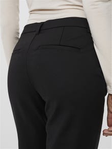 Vero Moda VMLEAH Cintura media Pantalones -Black - 10201932