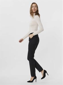 Vero Moda VMLEAH Cintura media Pantalones -Black - 10201932