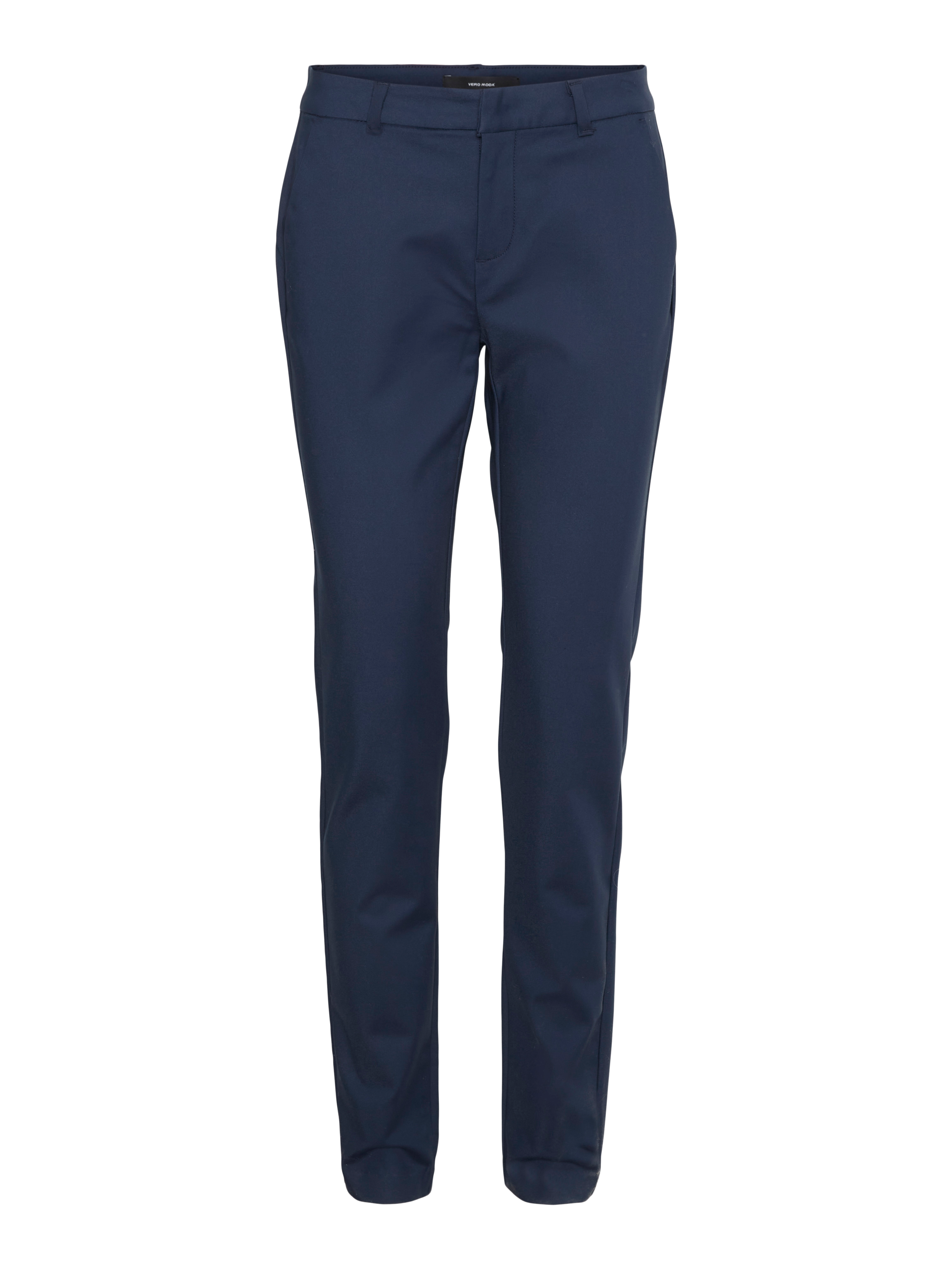 Regular Fit Mid waist Trousers Dark Blue Vero Moda®